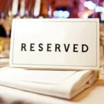 Reservations for a Restaurant