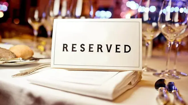 Reservations for a Restaurant